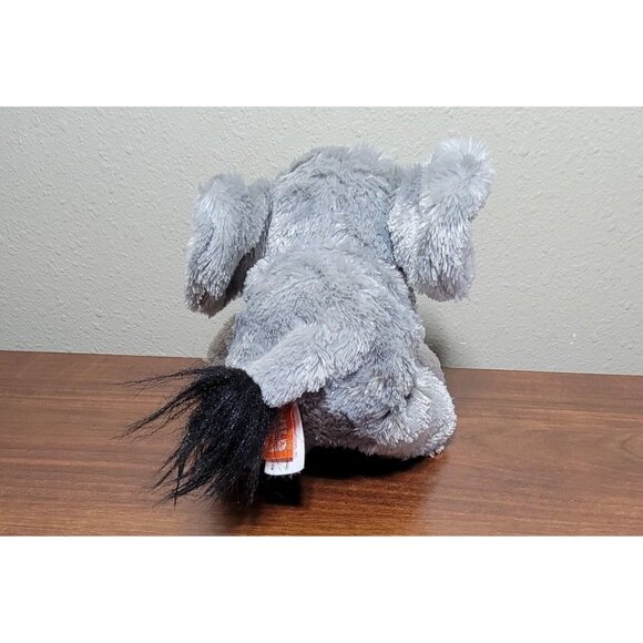 Wild Republic Gray Elephant Tusks Plush Stuffed Animal Toy 9" - Picture 4 of 6